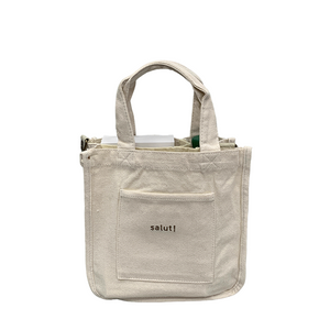 Minimalist Canvas Crossbody Bag for Women