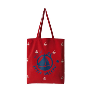 Sailboat Canvas Shoulder Tote for Children