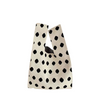 Cow Print Knit Wristlet Tote Series