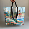 Oversized Artistic Landscape Waterproof Woven Tote Bag