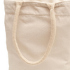 Large Organic Cotton Tote Bag with Drawstring Closure