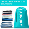 XL Travel Laundry Bag with Drawstring Closure
