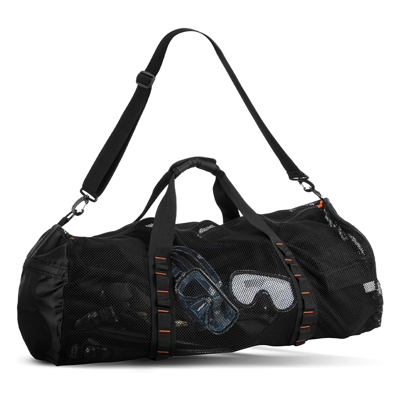 90L Large Mesh Duffle Bag for Scuba Diving