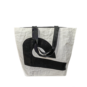 Oversized Graphic Waterproof Laminated Woven Tote Bag 