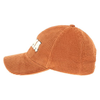 Verstellbare Baseballkappe aus Cord-Chenille mit 3D-Patch