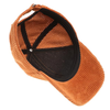 Verstellbare Baseballkappe aus Cord-Chenille mit 3D-Patch