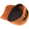 Verstellbare Baseballkappe aus Cord-Chenille mit 3D-Patch