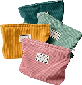 Kosmetiktaschen-Set aus Cord