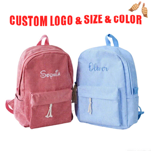 Stickerei-Cord-Rucksack f&uuml;r M&auml;dchen